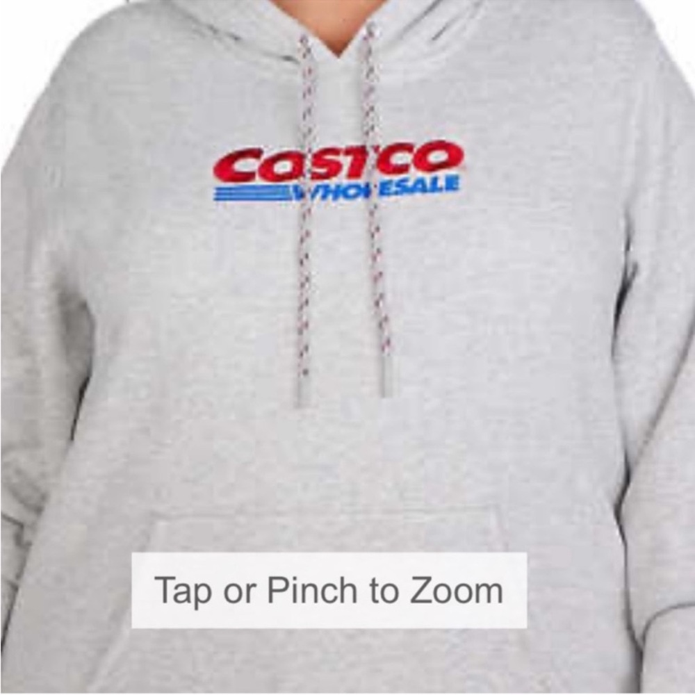 NWT Kirkland Signature Unisex COSTCO WHOLESALE Logo Hoodie, Men size XXL - Picture 5 of 8